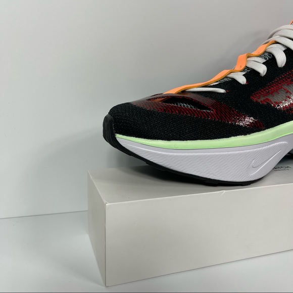 NIKE N110 D/MS/X DIMSIX FLYKNIT MENS RUNNING SHOES SIZE 10 BLACK BLUE RED NEW - Picture 6 of 10